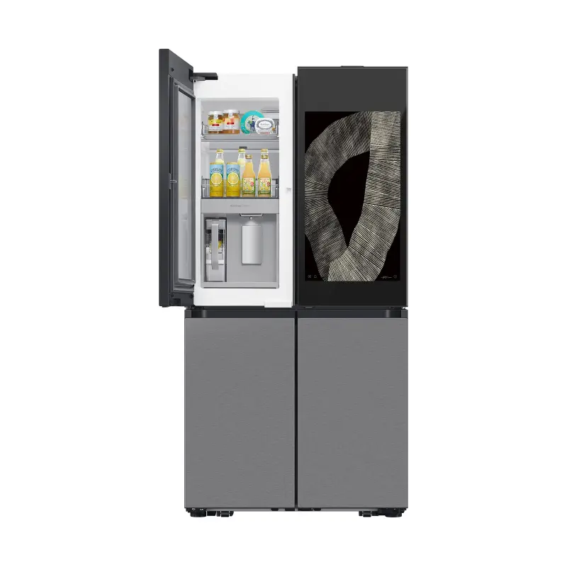 Samsung refrigerador Bespoke French door de 28.6cuft con pantalla de 32" RF29DB9950QD